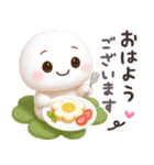 【るるものやさしいじかん♡】 毎日編（個別スタンプ：9）