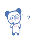 青パンダくんの日々（個別スタンプ：14）