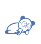 青パンダくんの日々（個別スタンプ：18）