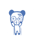 青パンダくんの日々（個別スタンプ：19）