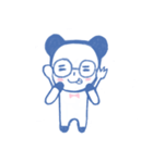 青パンダくんの日々（個別スタンプ：22）