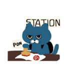 旅する猫のスタンプ（個別スタンプ：10）