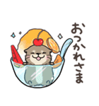 夏を満喫カワウソさん♪（個別スタンプ：7）