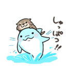 夏を満喫カワウソさん♪（個別スタンプ：27）