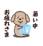 トイプー♡ずっと使える夏（個別スタンプ：23）