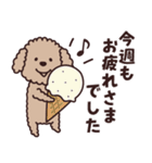 トイプー♡ずっと使える夏（個別スタンプ：38）
