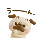 パグちゃん♡3Dリアクション（個別スタンプ：28）