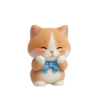 かわいいぽっちゃりオレンジ猫 （NT）（個別スタンプ：19）