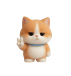 かわいいぽっちゃりオレンジ猫 （NT）（個別スタンプ：29）