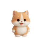 かわいいぽっちゃりオレンジ猫 （NT）（個別スタンプ：30）