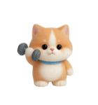 かわいいぽっちゃりオレンジ猫 （NT）（個別スタンプ：40）