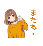 ズボラめんどくさ女子★運動編（個別スタンプ：9）
