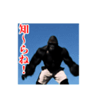 激しく動く！うざいゴリラ！（個別スタンプ：16）
