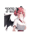 悪魔ナース女子（個別スタンプ：2）