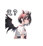 悪魔ナース女子（個別スタンプ：12）