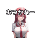 悪魔ナース女子（個別スタンプ：35）
