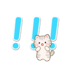 優しい色の超でか文字♪ちびころにゃん（個別スタンプ：39）