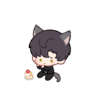 『恋と深空』<猫Ver.第3弾>（個別スタンプ：4）