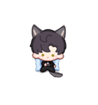 『恋と深空』<猫Ver.第3弾>（個別スタンプ：6）