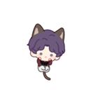 『恋と深空』<猫Ver.第3弾>（個別スタンプ：8）