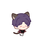 『恋と深空』<猫Ver.第3弾>（個別スタンプ：9）