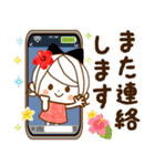 気くばり♡ゆるふわガール夏のやさしい敬語（個別スタンプ：36）