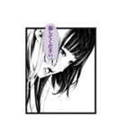 漫画『化物語』 ひたぎクラブ（個別スタンプ：16）