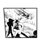 漫画『化物語』 ひたぎクラブ（個別スタンプ：17）