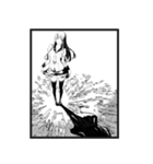 漫画『化物語』 ひたぎクラブ（個別スタンプ：18）