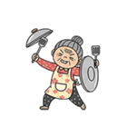 暴走おばあちゃんの日常（個別スタンプ：1）