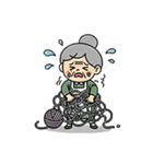 暴走おばあちゃんの日常（個別スタンプ：17）