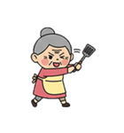 暴走おばあちゃんの日常（個別スタンプ：18）