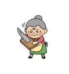 暴走おばあちゃんの日常（個別スタンプ：22）
