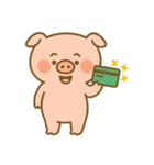 もうムリぶた (にほんご) Ver4（個別スタンプ：34）