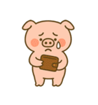 もうムリぶた (にほんご) Ver4（個別スタンプ：35）