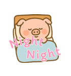 もうムリぶた (えいご) Ver4（個別スタンプ：2）