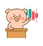 もうムリぶた (えいご) Ver4（個別スタンプ：32）