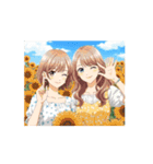 動く♪可愛いお姉さんの挨拶スタンプ（個別スタンプ：5）