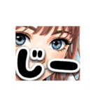 動く♪可愛いお姉さんの挨拶スタンプ（個別スタンプ：10）