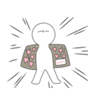 シュール ゆるゆる人間の毎日 8（個別スタンプ：1）