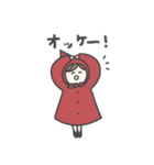 赤ずきんちゃん、1（個別スタンプ：15）