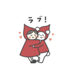 赤ずきんちゃん、1（個別スタンプ：30）