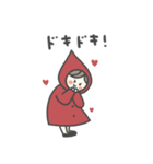 赤ずきんちゃん、1（個別スタンプ：31）