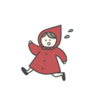 赤ずきんちゃん、1（個別スタンプ：38）