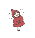 赤ずきんちゃん、1（個別スタンプ：39）