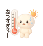 ココポンの夏にピッタリぷっくり絵文字（個別スタンプ：2）