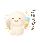ココポンの夏にピッタリぷっくり絵文字（個別スタンプ：19）