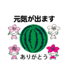 桜梅桃李のスクラムで・飛翔の夏（個別スタンプ：17）