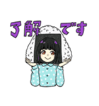 女の子 × 食べ物（個別スタンプ：2）