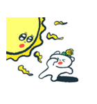 夏を感じる【たことやさしい仲間たち】（個別スタンプ：4）